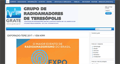 Desktop Screenshot of grate.qsl.br